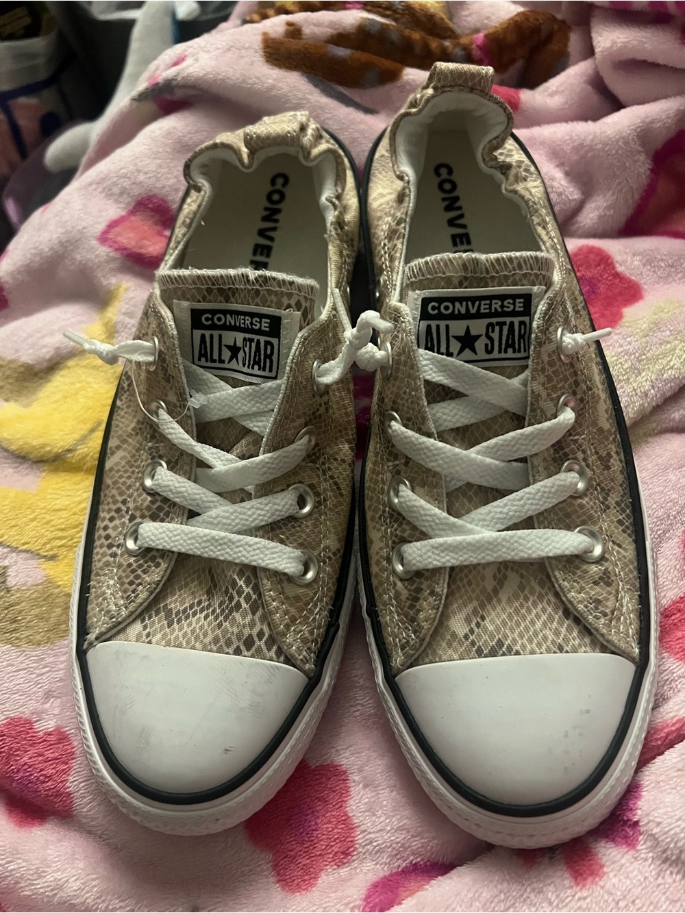 Converse White Low Top Sneakers